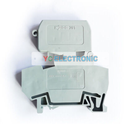 4m-ka♩ QTY:50 NEW FOR WAGO 281-611 Fuse terminal 4mm² | eBay