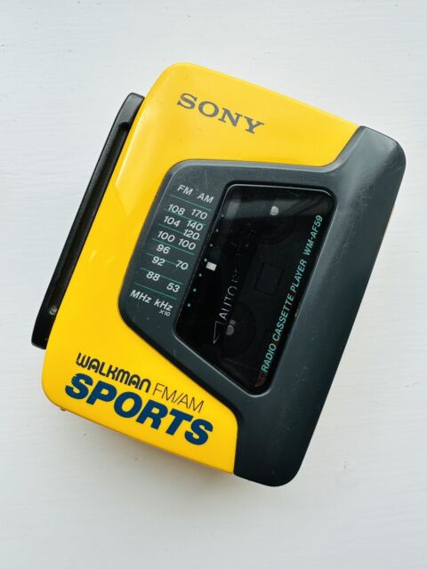 SONY WM-AF59 same as BF59 Sports Walkman FM Radio Auto-Reverse Cassette Player