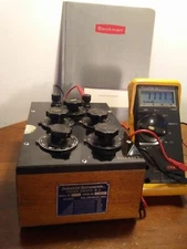 Beckman/Industrial Instruments DR-50D Decade Resistance Box w/Manual Tested OK