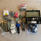 GI Joe 12" Action Figure lot, Talking Duke, Snake Eyes, Locker, CC, HoF, ME