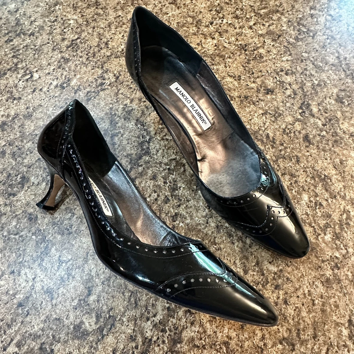 Manolo Blahnik Black Shoes for Women for sale | eBay