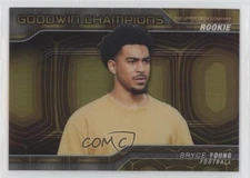 2023 Goodwin Champions Platinum Horizontal Tortoise Shell Bryce Young Rookie RC