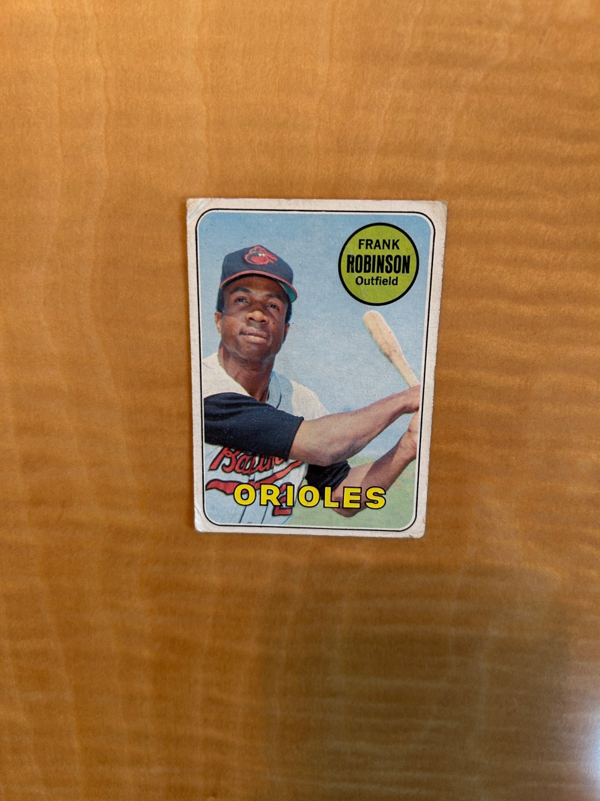 1969 TOPPS BASEBALL #250 FRANK ROBINSON!! (CREASE) $1 SHIPPING!!
