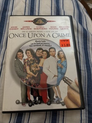 Once Upon a Crime (DVD, 1992) John Candy - Sean Young - Very Good Condition