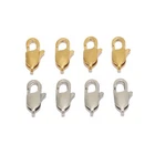 10pcs Stainless Steel Lobster Clasps Polished Silver Jewelry Making Clasps