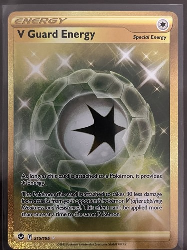 V Guard Energy (Secret) 215/195 Pokémon Silver Tempest - Picture 1 of 2