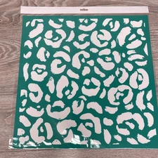 Chalk Couture Transfer Leopard Print Size D 18 x 18"