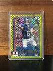 2025 Topps Chrome - Jaxson Dart Lime Green X-Fractor (RC) #306 - NY Giants