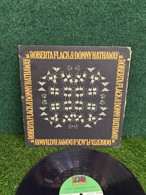 Roberta Flack & Donny Hathaway Self-Titled LP Vinyl Record Album SD 7216