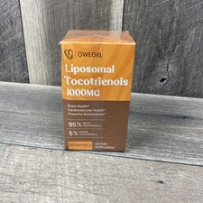 Liposomal Vitamin E Tocotrienols 1000mg - High Potency Tocotrienol Supplement 60