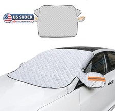 Car Windshield Snow Cover, Magnetic Windshield Snow Cover 4-Layer Protection for