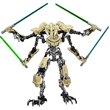 32cm KSZ714 Star Anime Action Figure Robot Grievous with Lightsaber Model Toy