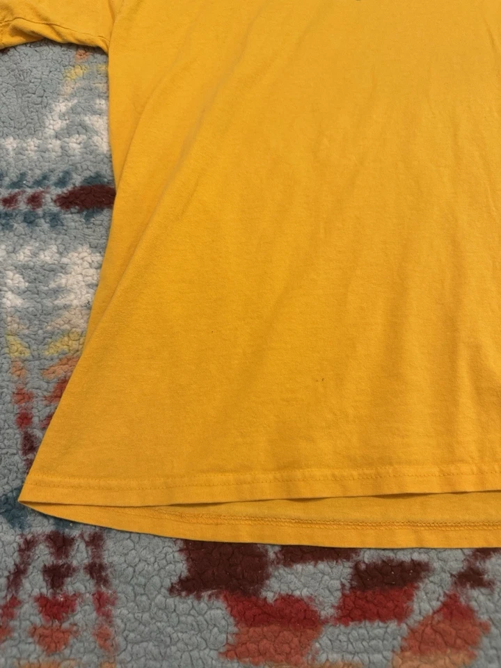 Camisa John Deere Amarilla Vintage Talla XL Y2K 2000 Foto 3 de 4