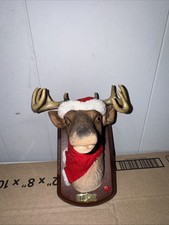 Gemmy Buck The Animated Trophy Wall Mounted Singing Talking Deer 2009