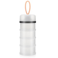 Portable Baby Formula Dispenser Stackable Non-Spill Powder Container Free