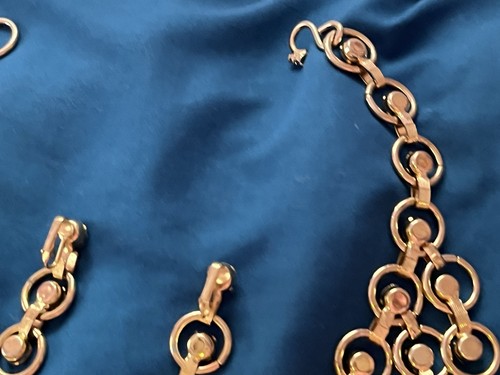 Enorme conjunto de aretes collar con diamantes de imitación y diamantes babero juliano Swarvo - Imagen 9 de 12