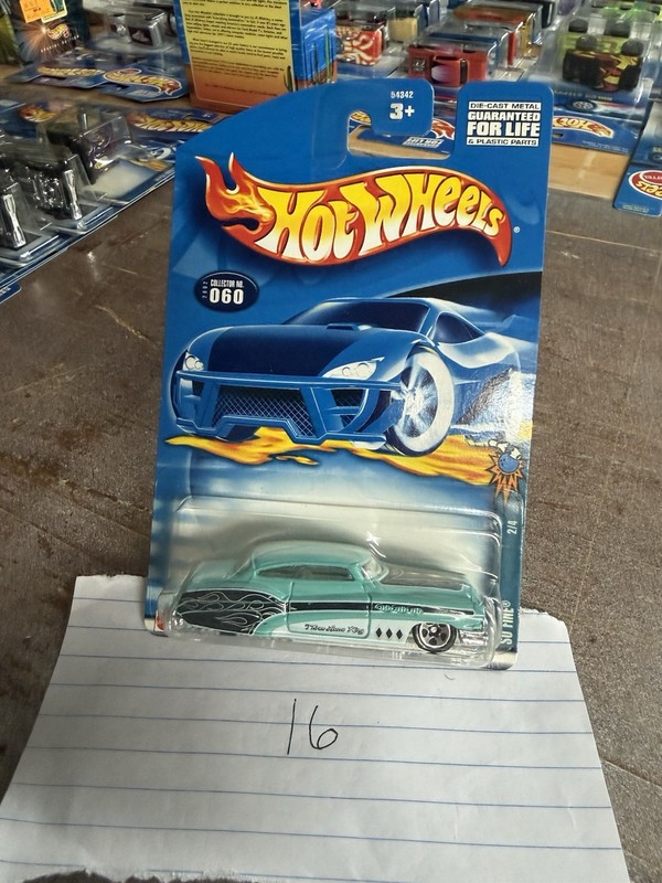 Hot Wheels 2002 #060 Spares & Strikes Series #2 of 4 So Fine Mint Green 5sps