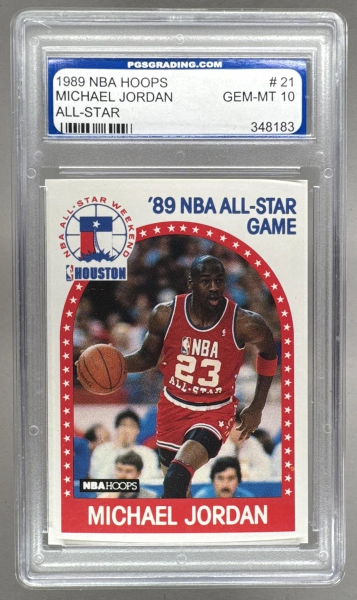[お盆セール] 1989 Hoops マイケル ジョーダン カード！ Michael Jordan Basketball Grade 10 1989-90 Season Sports Trading