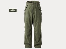 Vintage 1950s M-51 US Army Field Cargo Pants - Made in USA - Size Medium Reg.  M