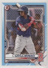 2021 Bowman Draft Sky Blue 372/499 Brainer Bonaci #BD-54 uk2