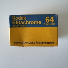 Kodak Ektachrome 64 Daylight Color Slide Film 35mm ER135-36 Vintage Sealed
