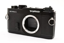 Works  Top MINT Voigtlander BESSA-L Black Rangefinder 35mm Camera From JAPAN