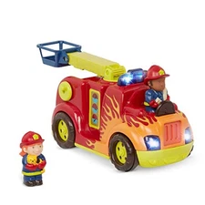 B. Toys Fire Truck with 2 Firefighter Figures Sound and Light Toy Working