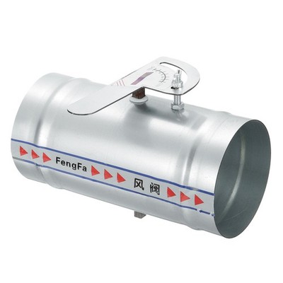 2Pcs 4'' HVAC Duct Damper Manual Volume Backdraft Damper Airflow Control Valve