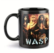 W.A.S.P Band Members & Album Title Mug, Rock Music Fan Gift Coffee Cup 11oz 15oz