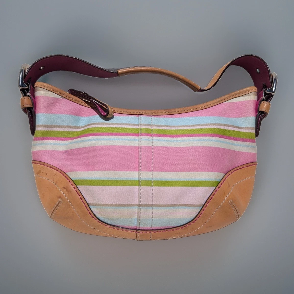 Coach Hobo Bag Striped Bags & Handbags for Women for sale | eBay