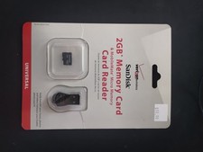 Verizon SanDisk 2GB Memory Card MobileMate Micro Memory Card Reader NEW