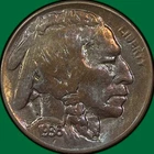 1936-D Buffalo Nickel Almost Uncirculated AU Coin #33250