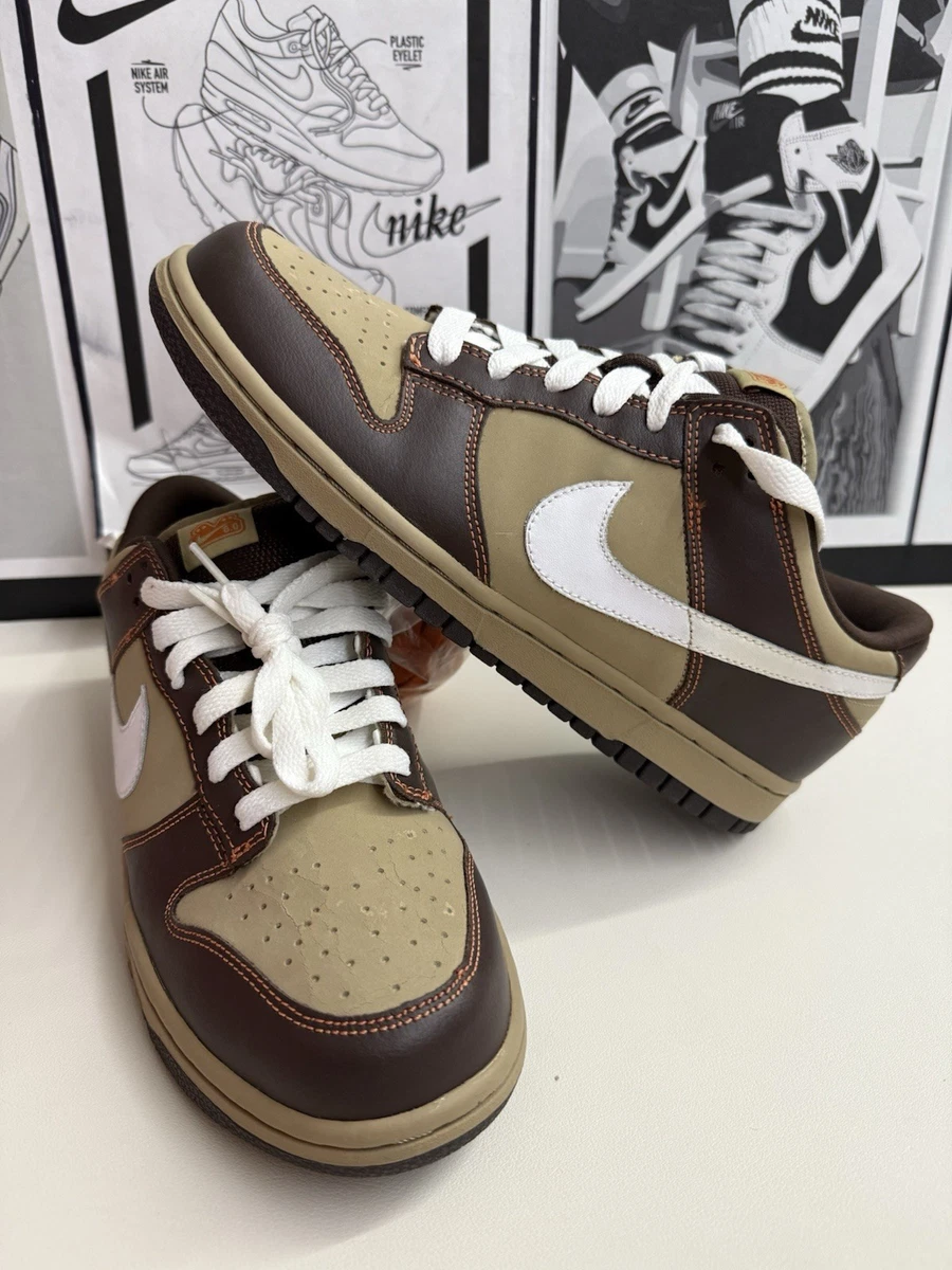 Size 8.5 Mens- Nike Dunk Low 6.0White Dijon Tree Line Rare Stained And Worn Nike Dunk 6.0 Low White for Sale | Authenticity Guaranteed  main image 3