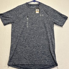 Under Armour Mens UA Tech 2.0 T-Shirt Short Sleeve Blue 1326413-409 Small NWT