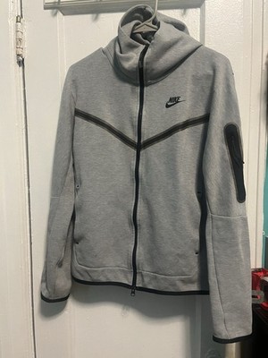 Nike Tech Fleece Full-Zip Hoodie Grey Size Small