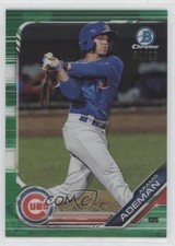 2019 Bowman Draft Chrome Green Refractor 34/99 Aramis Ademan #BDC-124 uk2