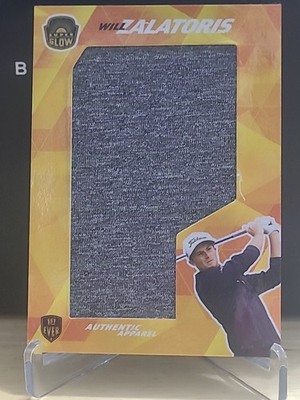 2021 Super Glow #259 Will Zalatoris 1st Ever Jumbo Relic PGA Golf