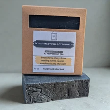 Handmade Shea Butter Soap Bars | Coconut Oil | Lavender, Activated Charcoal