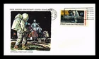 DR JIM STAMPS US COVER APOLLO 11 FIRST MAN ON MOON SPACE AIR MAIL FDC SCOTT C76