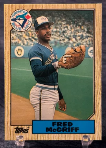1987 TOPPS TRADED TIFFANY COLLECTORS SET #74T - FRED McGRIFF RC - ROOKIE