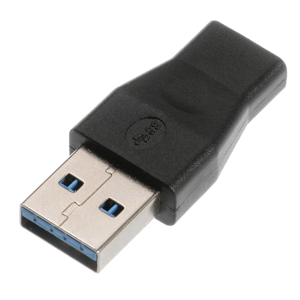 Type C USB-C USB 3.1 Female to USB 3.0 Male Type-A Card Adapter Data Converter - Image 2 of 4