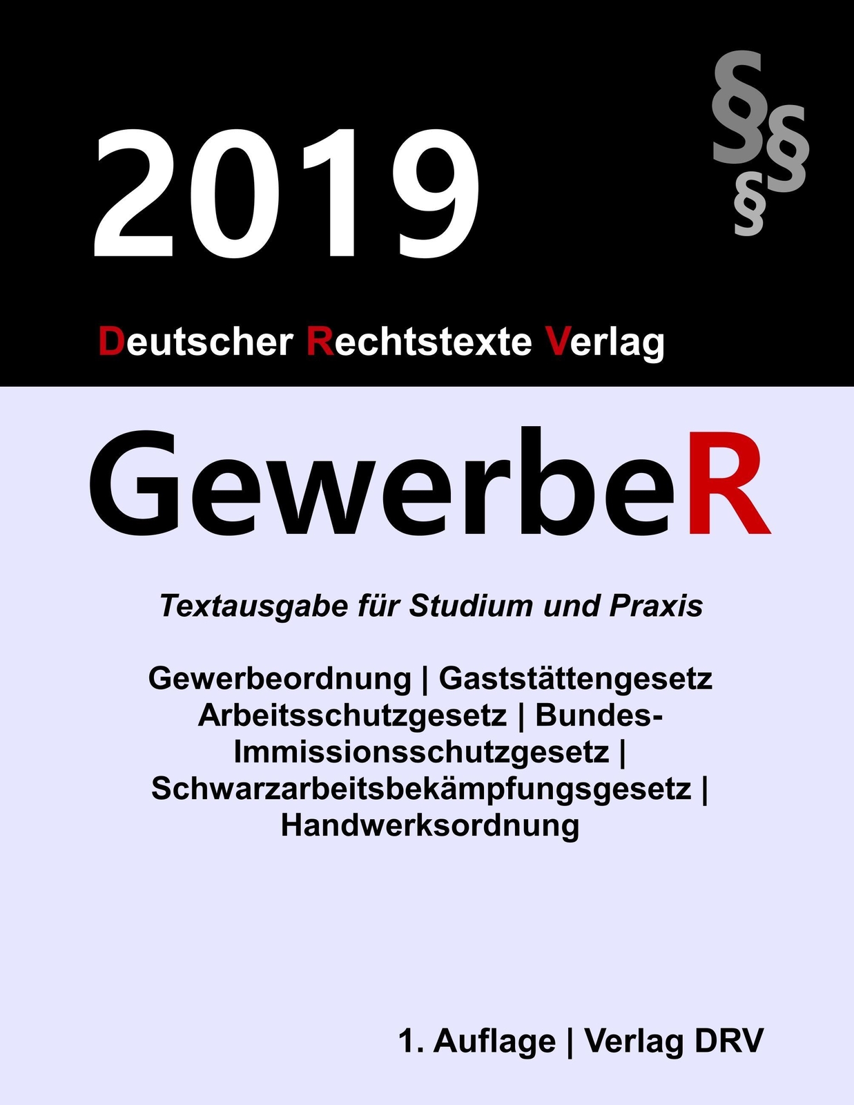 Thumbnail - Gewerberecht | Redaktion Drv | Taschenbuch | Paperback | 308 S. |