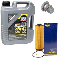 MotoröL ÖLfilter SH4105P 5W40 5 Liter + ÖLablassschraube FüR BMW 3Er F31 7Er G11