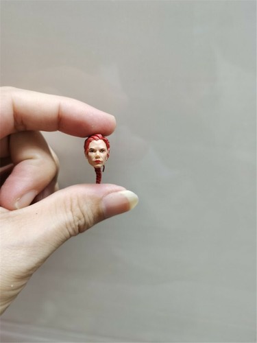 1:18 Head Sculpt Black Widow Scarlett Johansson For 3.75inch Female Figure Body - Picture 1 of 6