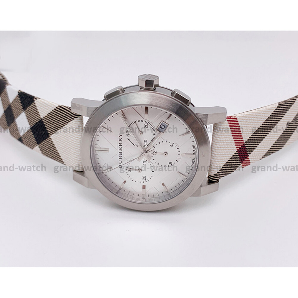 New Burberry BU9357 Nova Chronograph Leather Strap Casual New Burberry BU9357 Nova Chronograph Leather Strap Casual