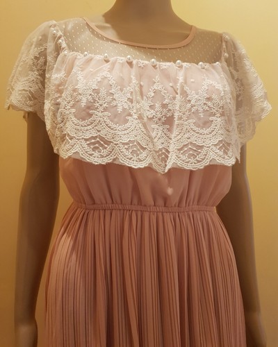 Damen Party Sonnenkleider lässig getragen elegante Spitze mittlere Kleider formelle Kleidung - Bild 179 von 198