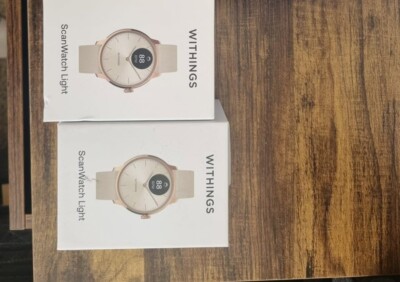 Withings ScanWatch Light - Hybrid Smart Watch Fitness Tracker (New in Box)