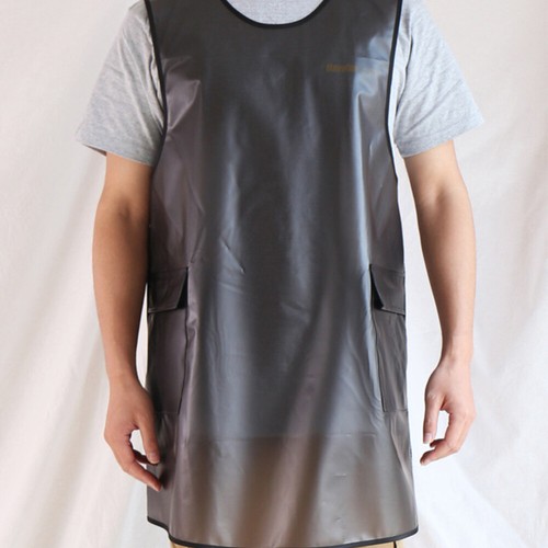 Waterproof Smock Hair Salon Apron Cooking Kitchen Bib Plastic Apron - Picture 2 of 11