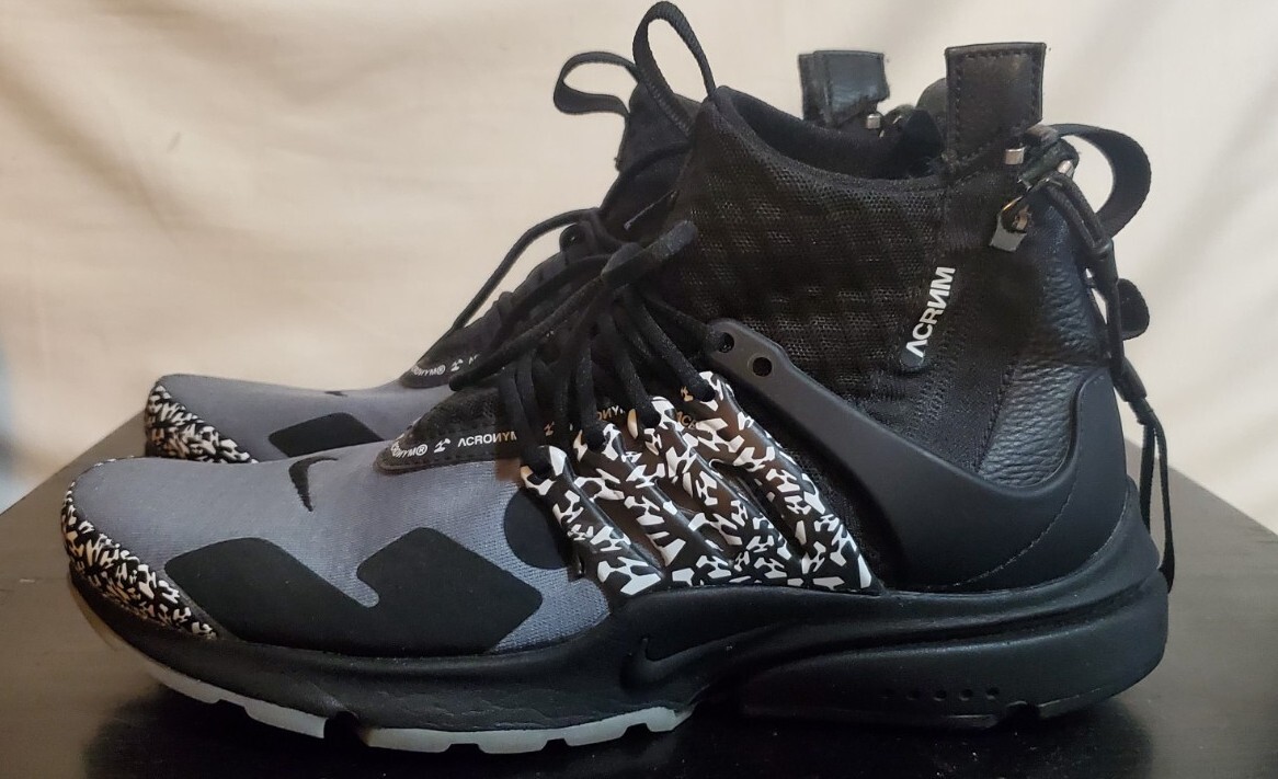 Nike Air Presto Mid Acronym Cool Grey 8 