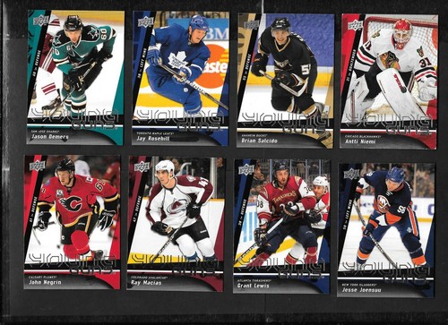 2003-04 TO 2009-10 UPPER DECK YOUNG GUNS ROOKIE RC NHL HOCKEY CARD SEE LIST - Picture 6 of 181